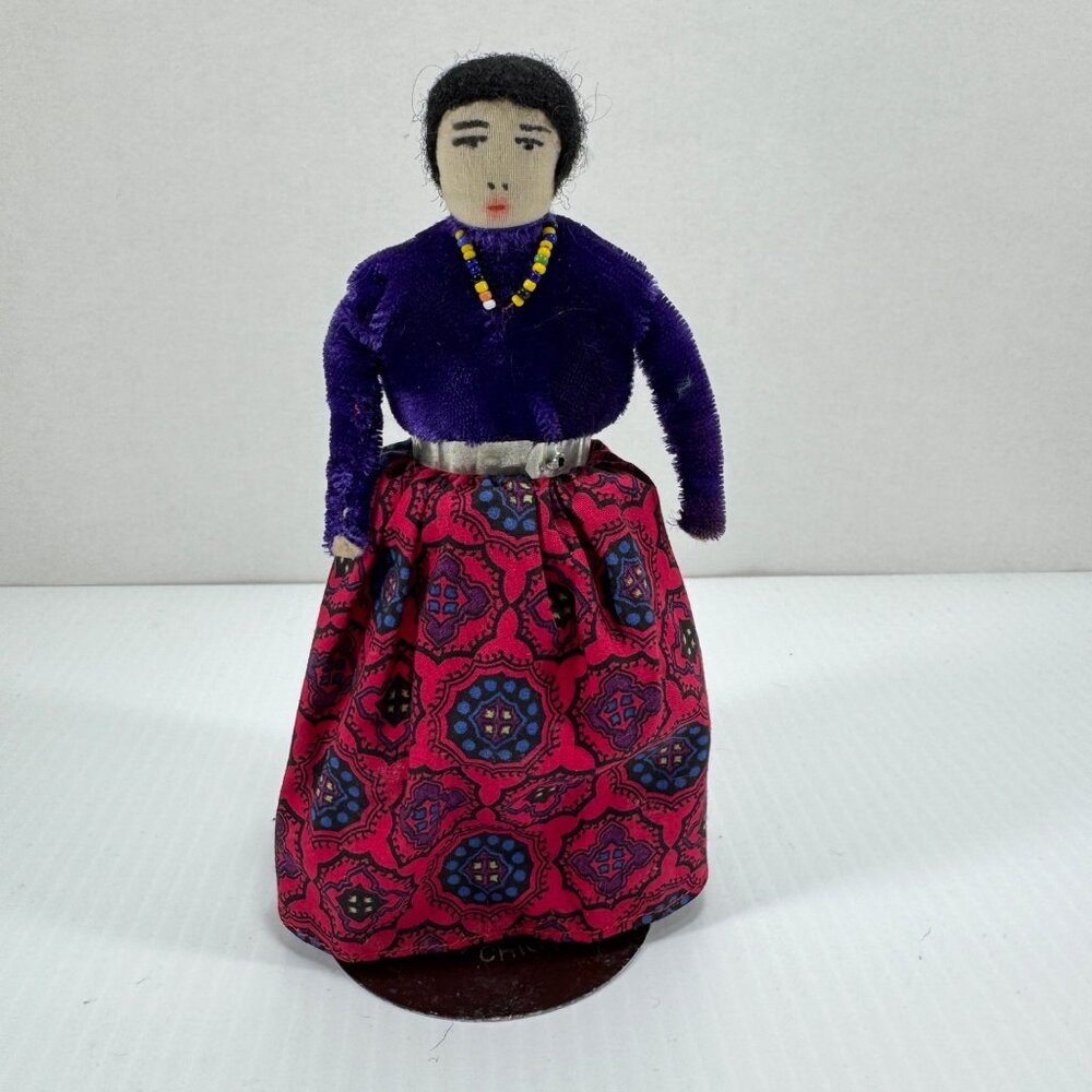 Vintage Cloth Doll Southwestern Decor Handcrafted Folk Art